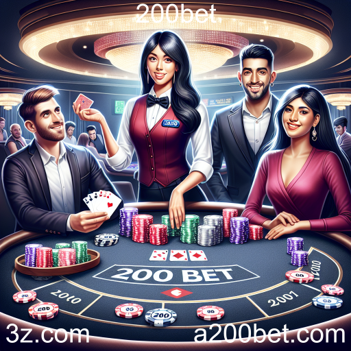 Experimente a Emoção do Cassino Ao Vivo no 200bet